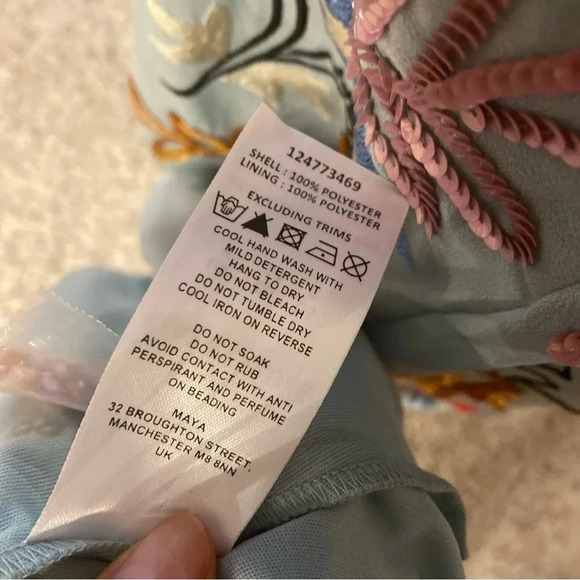 Maya Deluxe embellished dress size 2 NWT - Picture 10 of 10